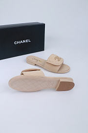 Okify CC 26C Beige Women Slides - 5