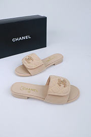 Okify CC 26C Beige Women Slides - 2
