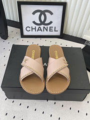 Okify CC Brown And Pink Women Slides - 1