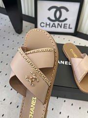 Okify CC Brown And Pink Women Slides - 6