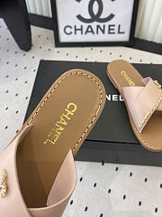 Okify CC Brown And Pink Women Slides - 5