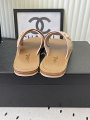 Okify CC Brown And Pink Women Slides - 4