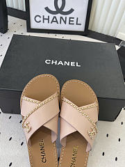 Okify CC Brown And Pink Women Slides - 3