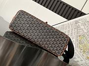 Okify Goyard Capetien MM Messenger Bag Black And Brown 39x26x13cm - 4