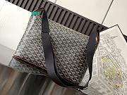 Okify Goyard Capetien MM Messenger Bag Black And Brown 39x26x13cm - 3