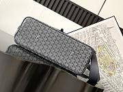 Okify Goyard Capetien MM Messenger Bag Gray 39x26x13cm - 4