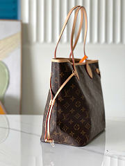 Okify Louis Vuitton Neverfull MM Monogram Bag Brown Brown Inside M40995 31x28x14cm - 6