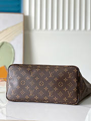 Okify Louis Vuitton Neverfull MM Monogram Bag Brown Brown Inside M40995 31x28x14cm - 5