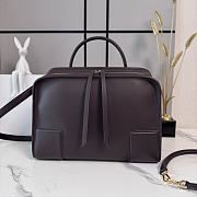 Okify Loewe Amazona 180 Bag Dark Brown 34.5x27x14cm - 1