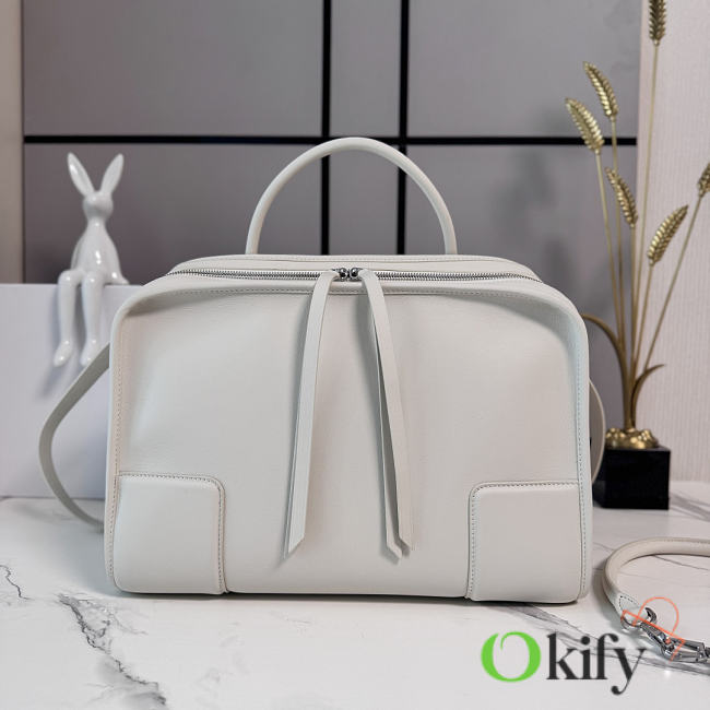 Okify Loewe Amazona 180 Bag White 34.5x27x14cm - 1