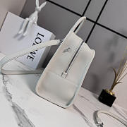 Okify Loewe Amazona 180 Bag White 34.5x27x14cm - 5