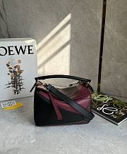 Okify Loewe Puzzle Small Bag Multicolor Nappa Calfskin 24x14x10cm 29104  - 1