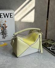 Okify Loewe Puzzle Small Bag Multicolor Nappa Calfskin 24x14x10cm 29105 - 2