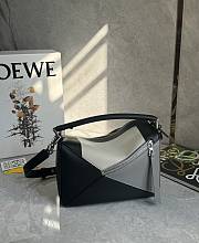 Okify Loewe Puzzle Small Bag Multicolor Nappa Calfskin 24x14x10cm 29106 - 5