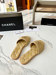 Okify CC Beige Women Slides 29107 - 3