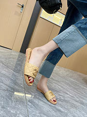 Okify CC Beige Women Slides 29107 - 5