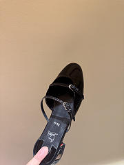 Okify Christian Louboutin Black Mary Jane Mules - 6
