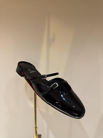 Okify Christian Louboutin Black Mary Jane Mules