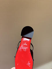 Okify Christian Louboutin Black Mary Jane Mules - 2