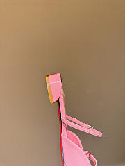 Okify Christian Louboutin Pink Mary Jane Mules - 4