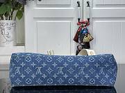 Okify Louis Vuitton Coussin Hobo MM Bag Denim Blue M28331 38x33x10cm - 2