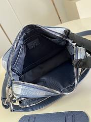 Okify Louis Vuitton Nil Bag Blue Damoflage M28606 25x17.5x11cm - 4