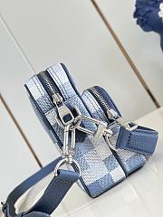Okify Louis Vuitton Nil Bag Blue Damoflage M28606 25x17.5x11cm - 2