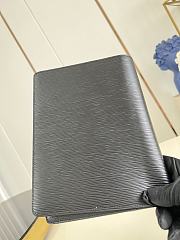 Okify Louis Vuitton Notebook Cover Black Epi R20100 18.5x23x3cm - 4