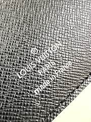 Okify Louis Vuitton Notebook Cover Black Cross-Grain R20100 18.5x23x3cm - 2