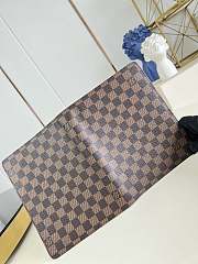 Okify Louis Vuitton Notebook Cover Damier Brown R20100 18.5x23x3cm - 3