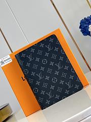 Okify Louis Vuitton Notebook Cover Black Monogram R20100 18.5x23x3cm - 1