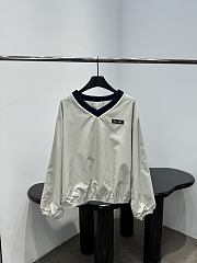 Okify MiuMiu Set Of White Pullover And Skirt  - 4
