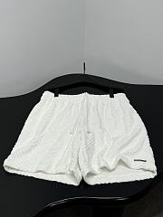 Okify Chrome Heart White Shorts Unisex (has XL) - 4