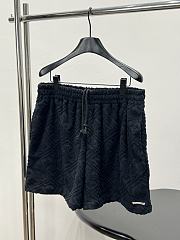 Okify Chrome Heart Black Shorts Unisex (has XL) - 2