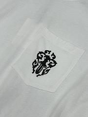 Okify Chrome Heart Black T-shirt Unisex 29146 - 6