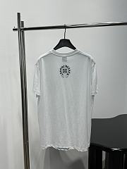 Okify Chrome Heart Black T-shirt Unisex 29146 - 4