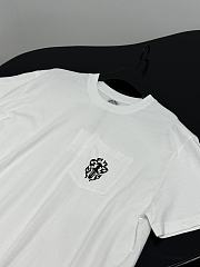 Okify Chrome Heart Black T-shirt Unisex 29146 - 2