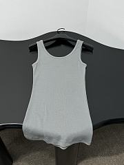 Okify Prada Gray Women Tank Top  - 3