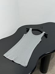 Okify Prada Gray Women Tank Top  - 4