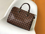 Okify Louis Vuitton Speedy 30 Bag Damier Brown N41364 30x21x17cm  - 4