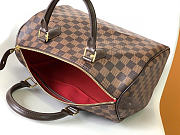 Okify Louis Vuitton Speedy 30 Bag Damier Brown N41364 30x21x17cm  - 3