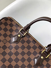 Okify Louis Vuitton Speedy 30 Bag Damier Brown N41364 30x21x17cm  - 2