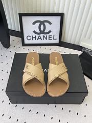 Okify CC Beige Women Slides 29152 - 1