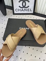Okify CC Beige Women Slides 29152 - 3