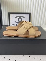 Okify CC Beige Women Slides 29152 - 2