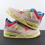 Okify Nike Air Jordan 4 Retro Union Guava Ice Shoes - 3