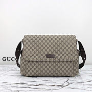 Okify Gucci Changing Large Bag GG Supreme Canvas Diaper 44x28x14cm  - 1