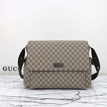 Okify Gucci Changing Large Bag GG Supreme Canvas Diaper 44x28x14cm 
