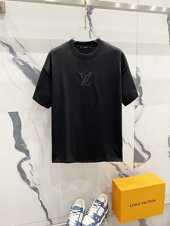 Okify Louis Vuitton Black T-shirt 29161