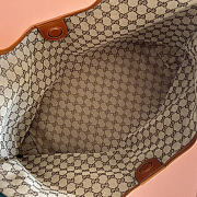 Okify Gucci Giglio Large Tote Bag Brown 60x47x16cm 853971 - 6